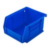 STACKABLE STORAGE BINS - SINCLAIR INTERNATIONAL STACKABLE BULLET BIN, SMALL BLUE