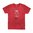 Descubre la camiseta Magpul Sugar Skull en rojo heather. Confeccionada con 52% algodón y 48% poliéster, ofrece durabilidad y comodidad. ¡Compra ahora! 👕✨